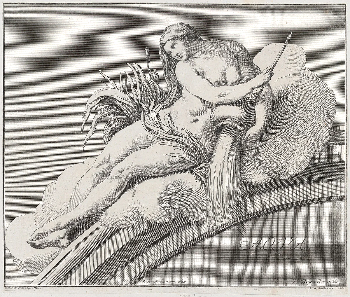 Water — Georg Martin Preissler|Edme Bouchardon|Johann Justin Preissler