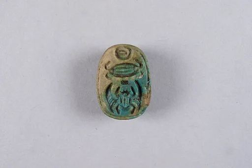 Scarab Inscribed with the Symbols of Neith, Khepri and Re