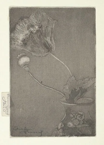 Poppy in a Vase — Théodore Roussel
