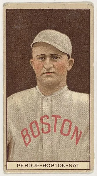 Herbert Perdue, Boston, National League, from the Brown Background series (T207) for the American Tobacco Company — American Tobacco Company