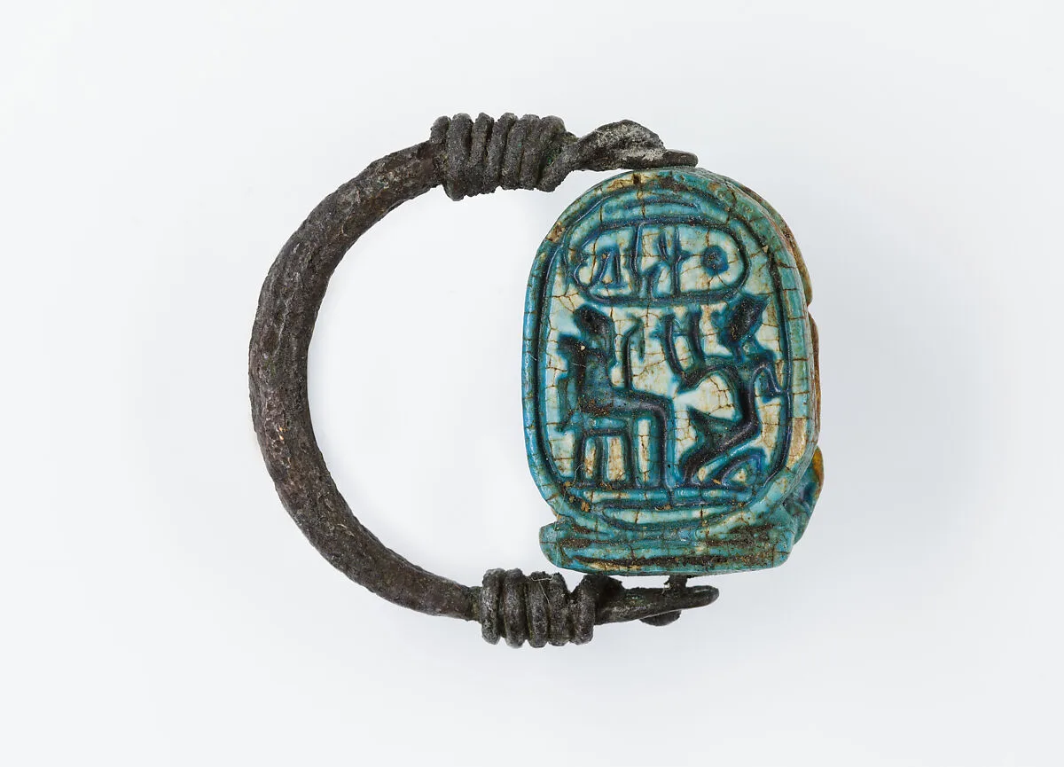 Scarab Finger Ring — Unknown