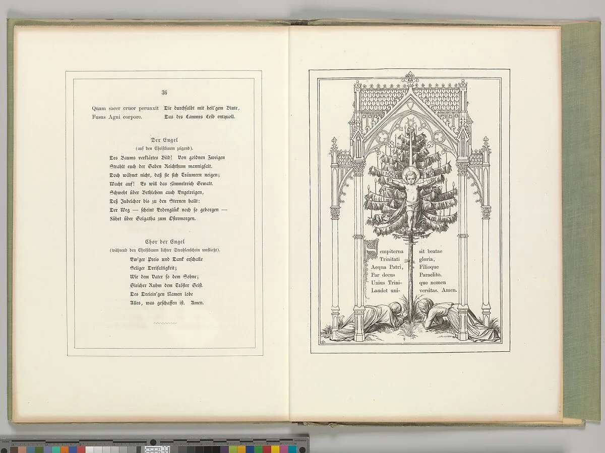 Weihnachtstraum. Ein Festspiel — Wilhelm Molitor|Franz Kirchheim, Mainz|Eduard Jakob von Steinle|Felix A. Joerdens|F. A. Brockhaus, Leipzig