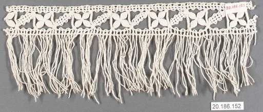 Edging with fringe
