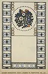 Ornamental Motif and Stylized Flowers — Franz Lebisch|Wiener Werkstätte