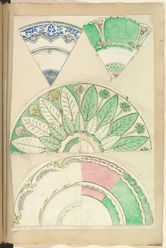 Seven Designs for Decorated Plates