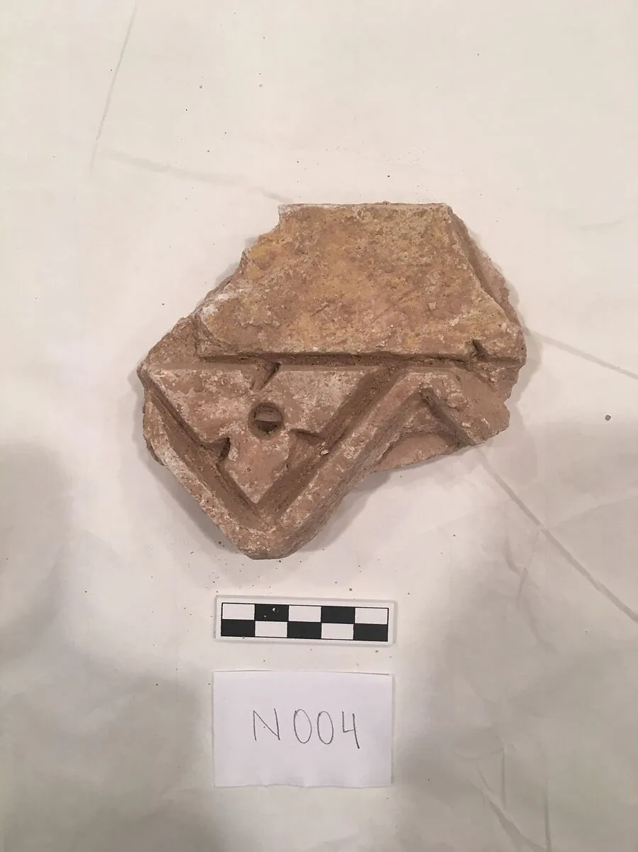 Stucco Fragment — Unknown