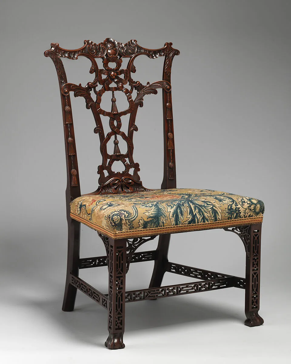 Side chair (one of a pair) — Unknown