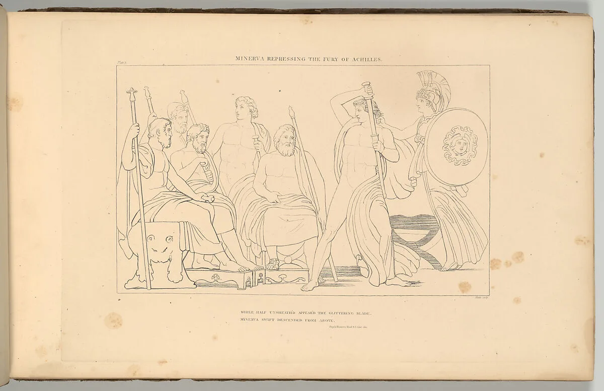 The Iliad of Homer Engraved From the Compositions of John Flaxman, R.A., Sculptor — James Parker|Homer|John Flaxman|Tommaso Piroli|William Blake|Robert Harding Evans|John and Arthur Arch|William Miller|Longman, Hurst, Rees and Orme