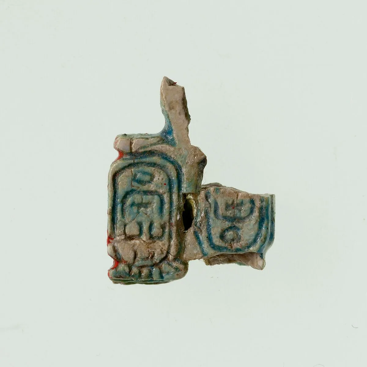 Plaque, two cartouches with names of Amenemhat II — Unknown
