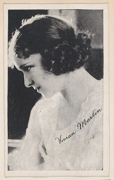 Vivian Martin from Kromo Gravure "Leading Moving Picture Stars" (W623) — Kromo Gravure Photo Company, Detroit, Michigan