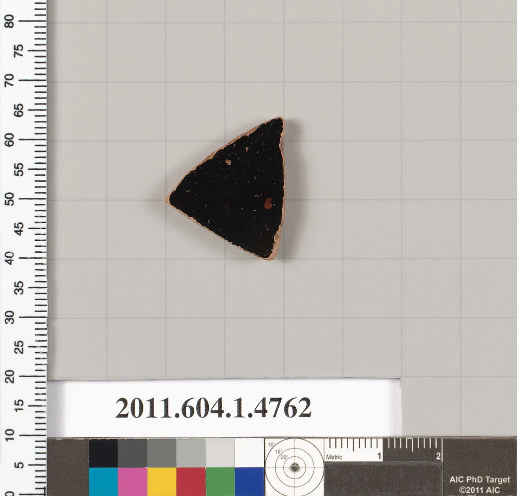 Terracotta fragment of a kylix (drinking cup) — Unknown