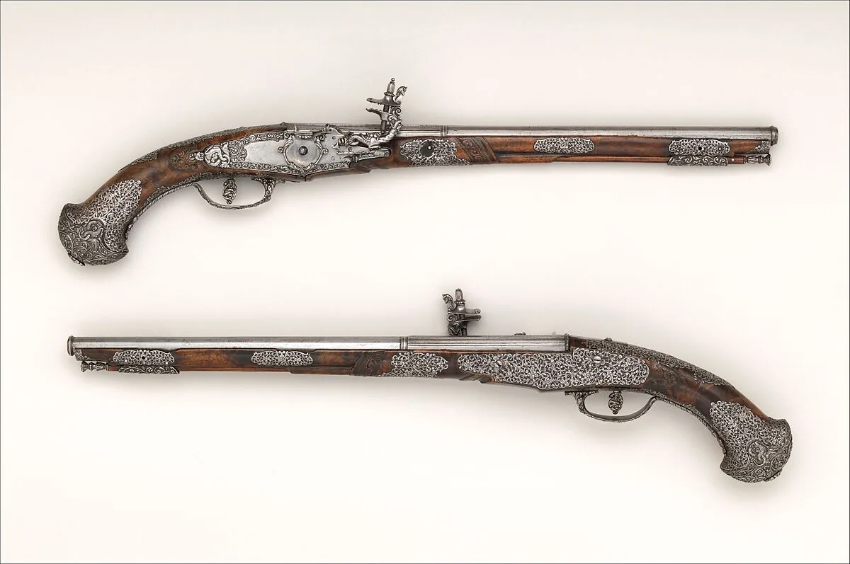 Pair of Wheellock Pistols — Giovan Antonio Gavacciolo|Lazarino Cominazzo
