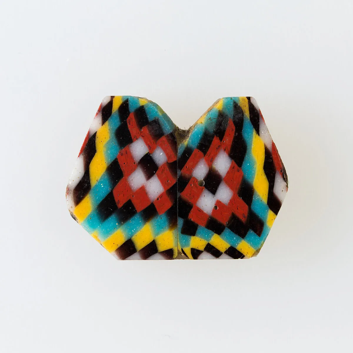 Inlay, pattern of squares — Unknown