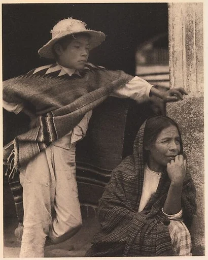 Woman and Boy, Tenancingo