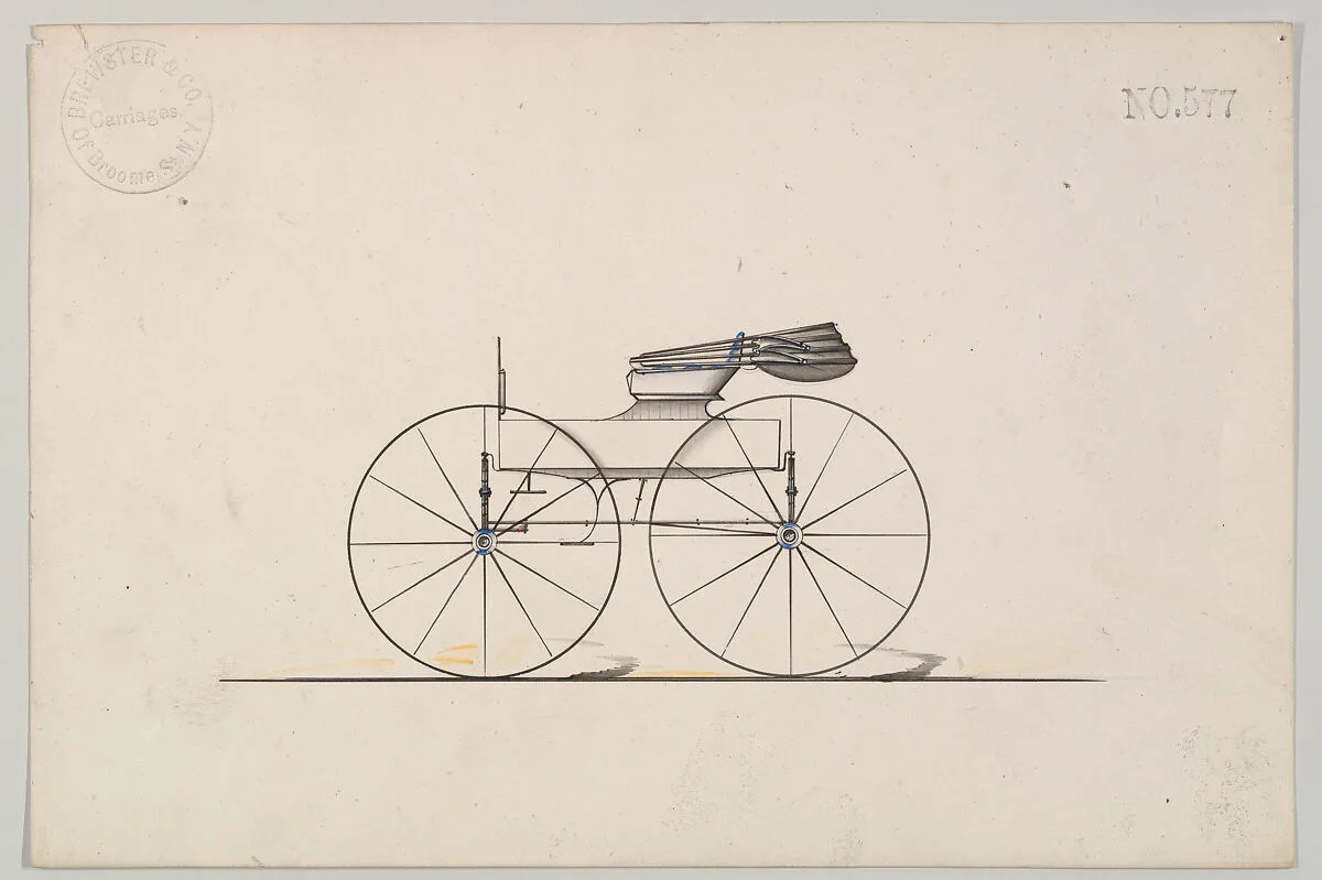 Square Box Wagon #577 — Brewster & Co.