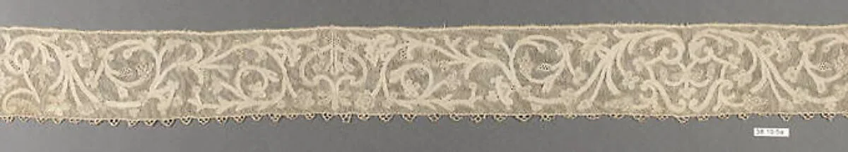 Hebrew ritual lace (one of four) — Unknown