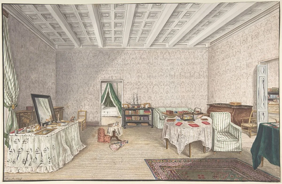 Design for interior — Charles de Brocktorff