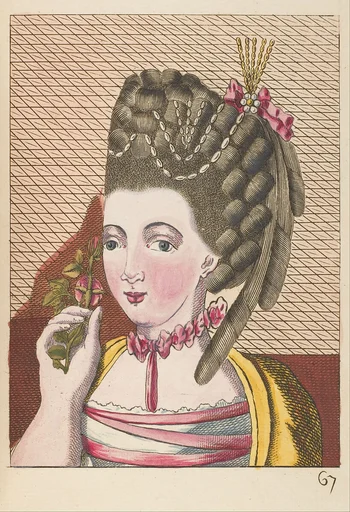 L'art de la coëffure des dames françoises, avec des estampes : où sont représentées les têtes coëffées, gravées sur les dessins originaux de mes accommodages, avec le traité en abrégé d'entretenir & conserver les cheveux naturels