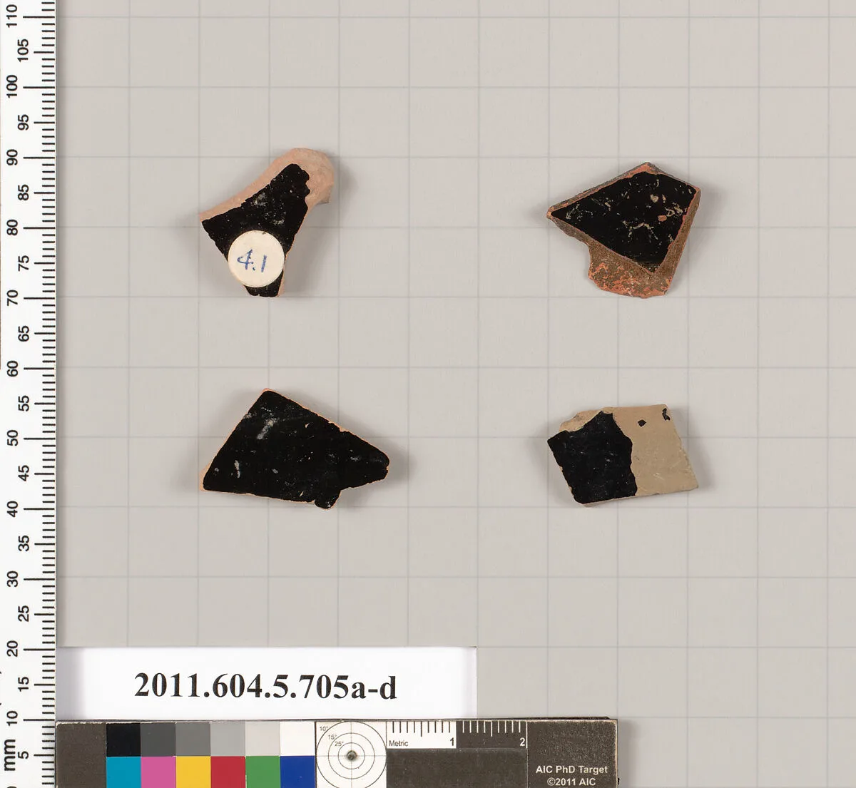 Terracotta fragments of kylikes (drinking cups) — Unknown