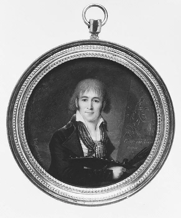 Self-Portrait of an Unidentified Artist — French Painter