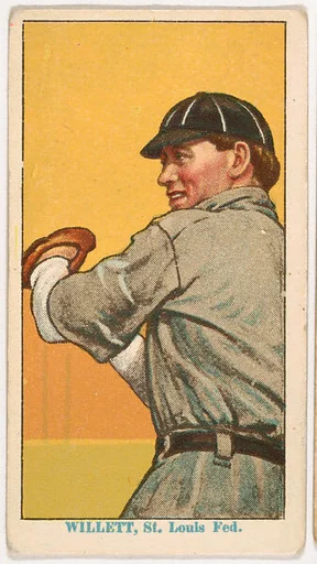 Ed Willett, St. Louis, from Coupon Cigarettes Baseball Issue, 1914-1916