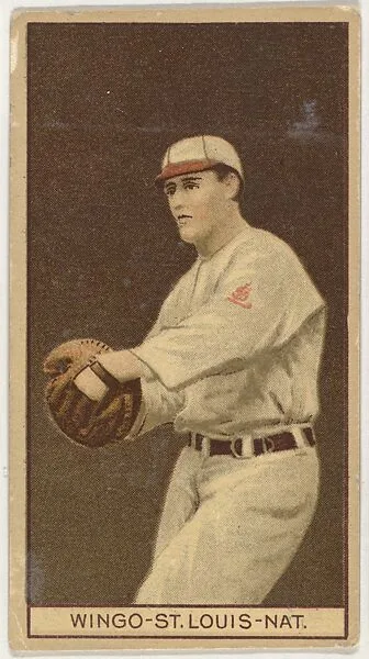 Ivey Wingo, St. Louis, National League, from the Brown Background series (T207) for the American Tobacco Company — American Tobacco Company