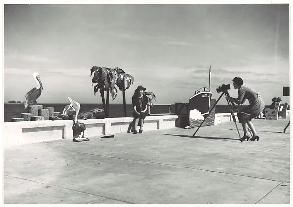 Resort Photographer at Work, Florida — Walker Evans