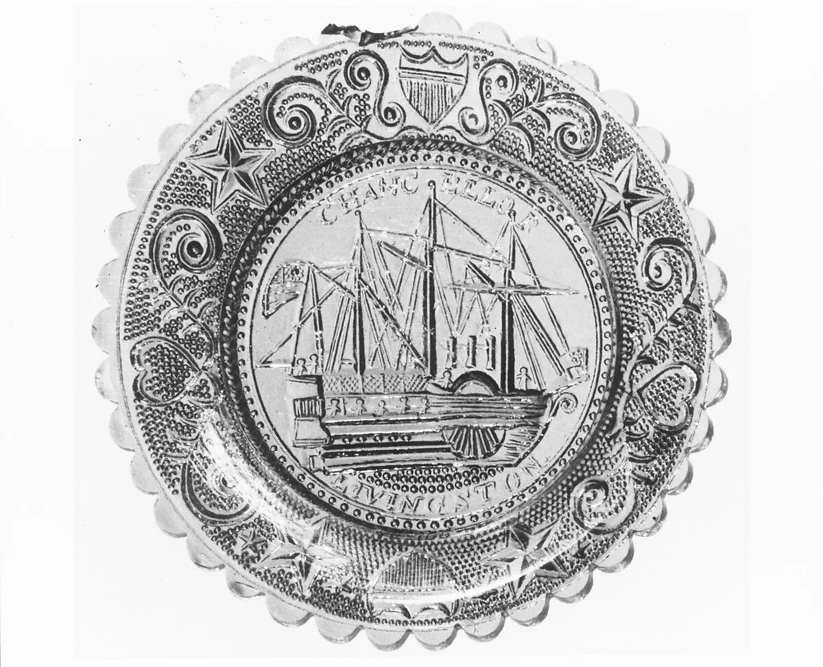 Cup Plate — Boston & Sandwich Glass Company
