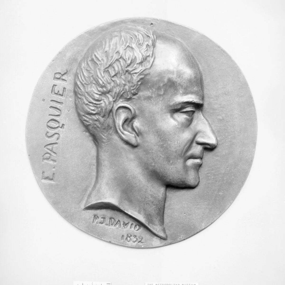 Etienne Denis Duc de Pasquier (1767–1862), French statesman and President of the House of Peers, 1844 — Pierre Jean David d'Angers