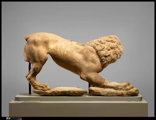 Marble lion