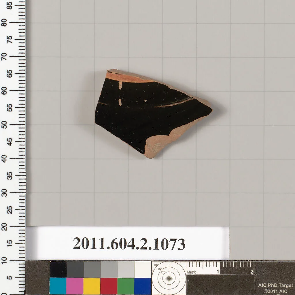 Terracotta fragment of an open shape — Unknown