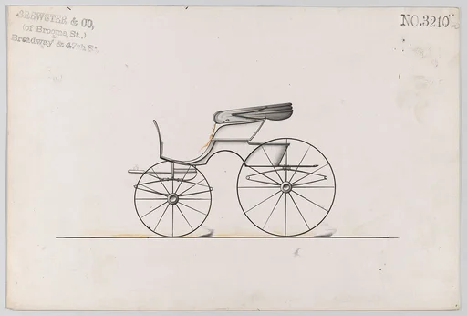 Design for Road Wagon, no. 3210a