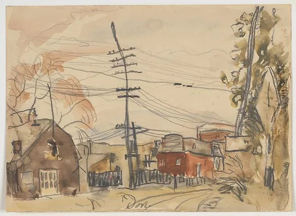 Fall Brook Railroad — Arthur Dove