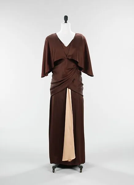 "Emperial Crown" (jacket); "Tonight or Never" (dress) — Elizabeth Hawes