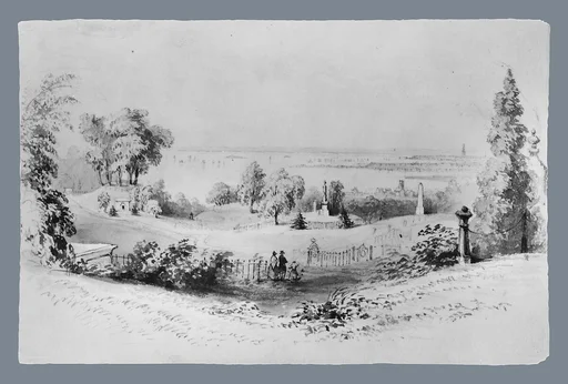 New York from Greenwood Cemetery