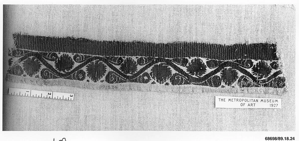 Textile Fragment — Unknown