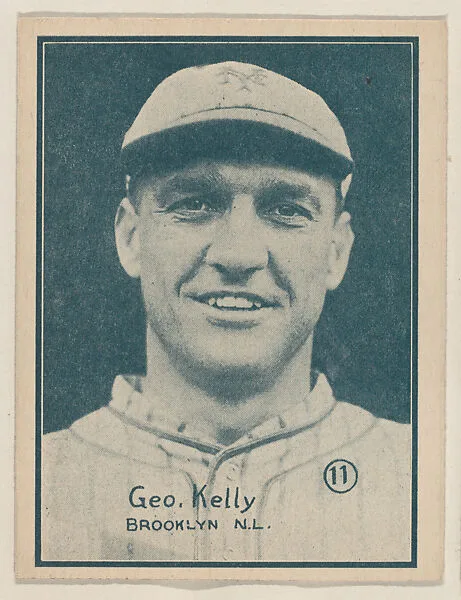 Geo. Kelly, Brooklyn N.L. from the Baseball trade card series (W517) — Unknown