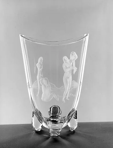"The Bathers" Vase