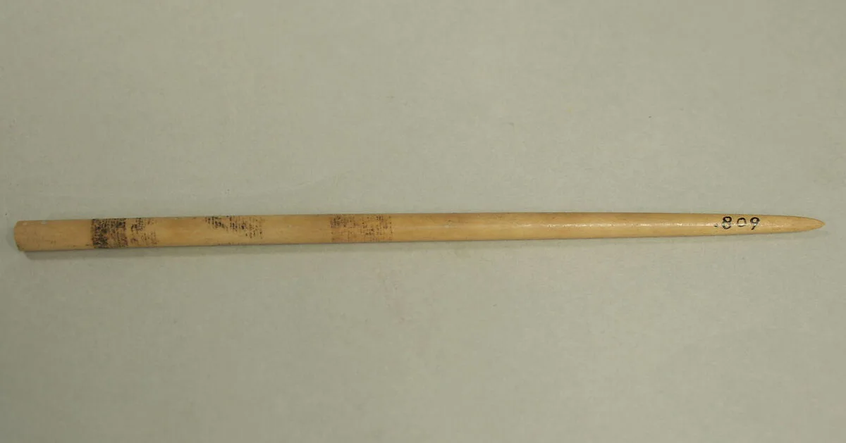 Bone Weaving Bobbin — Unknown