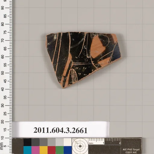 Terracotta fragment of an olpe (jug)