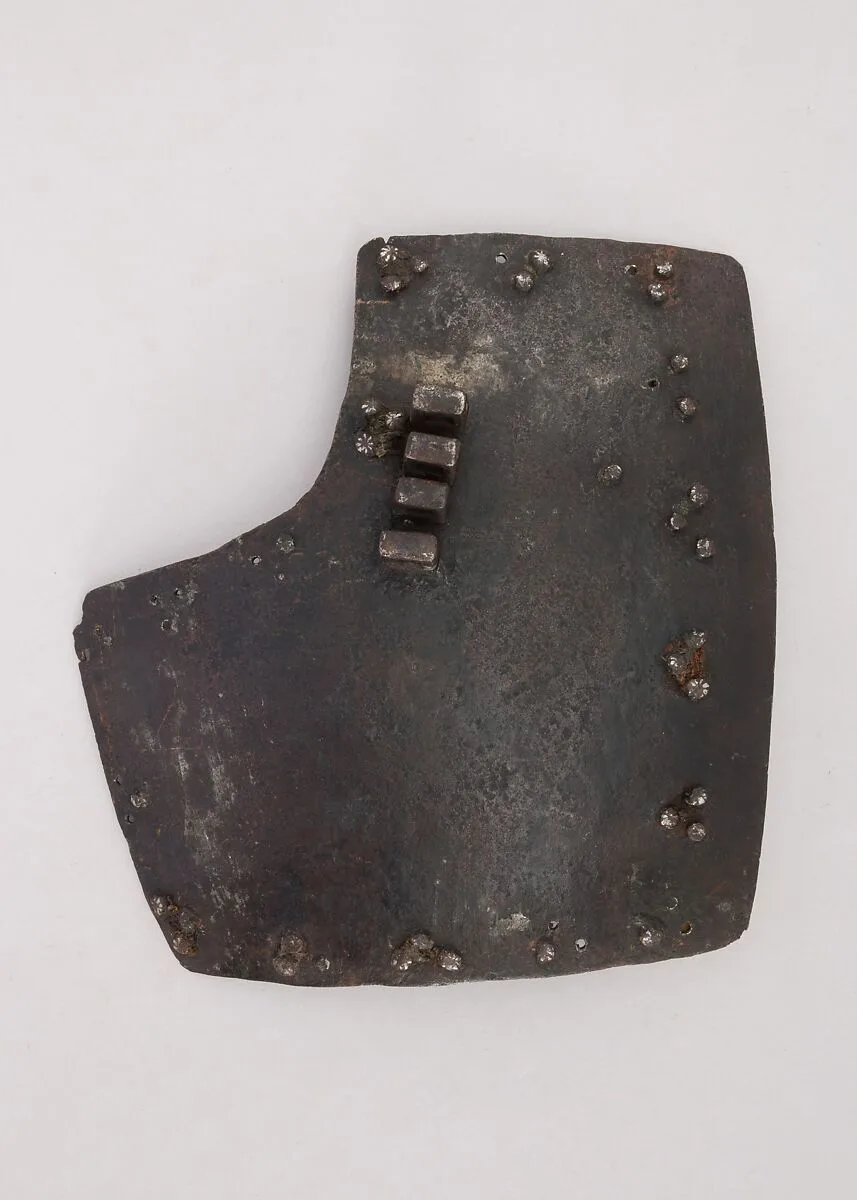 Right breastplate from a brigandine — Unknown