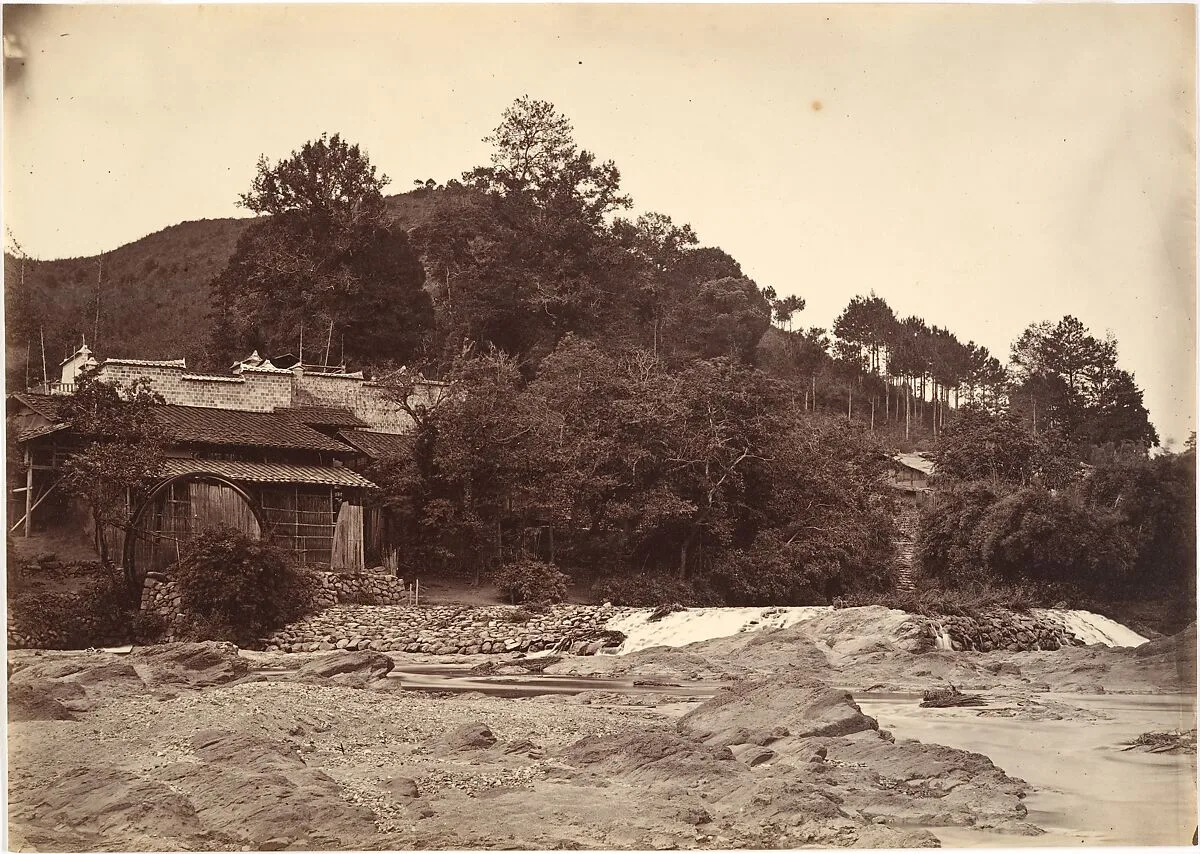 Flouring Mill at Yen-Ping — John Thomson
