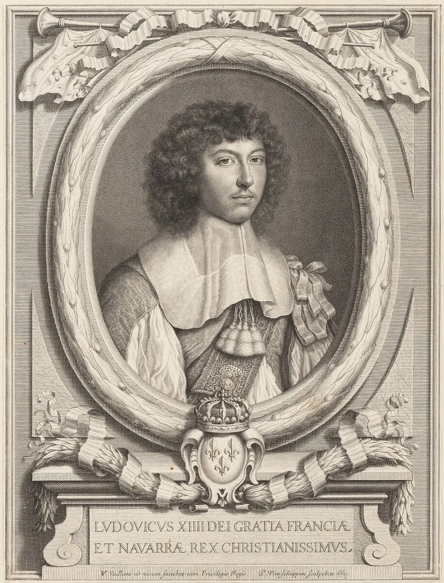 Portrait of Louis XIV — Pieter Louis van Schuppen|Wallerant Vaillant
