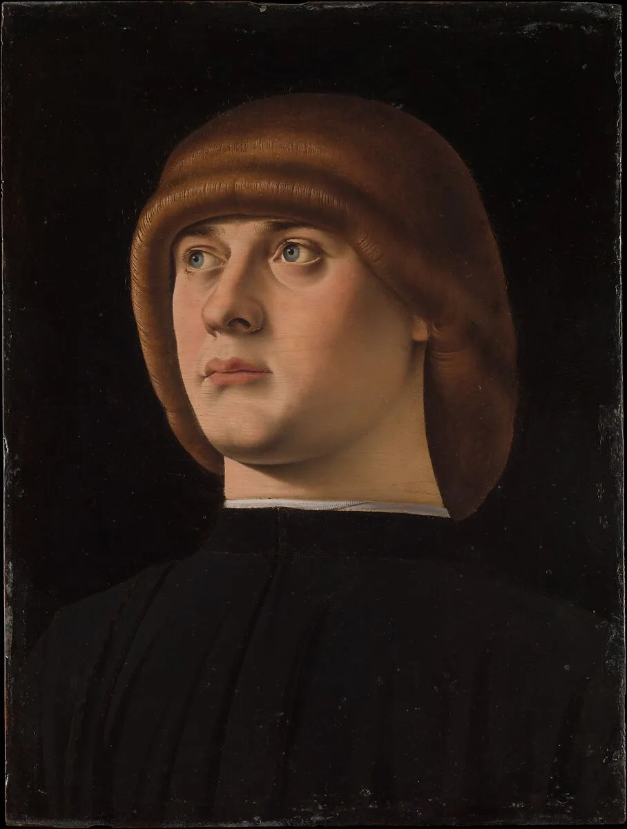 Portrait of a Young Man — Jacometto (Jacometto Veneziano)