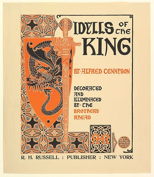 Idylls of the King by Alfred Tennyson — Louis John Rhead|R. H. Russell