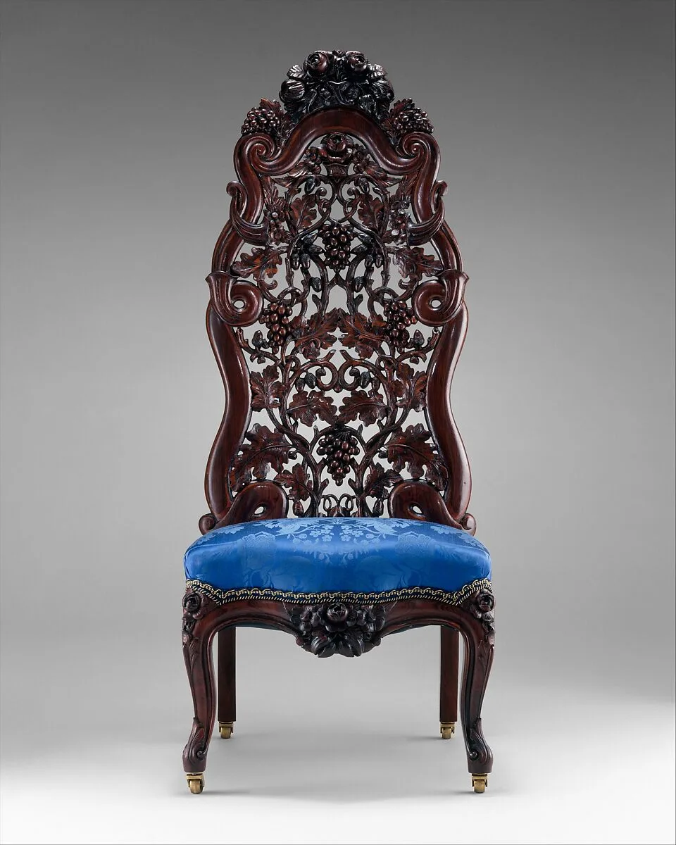 Slipper Chair — John Henry Belter|J. H. Belter & Co.