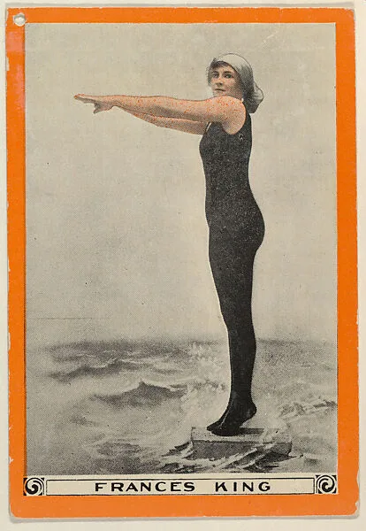 Frances King, No. 67, Artificial Respiration, from the Champion Women Swimmers series (T221), issued by Pan Handle Scrap — Pan Handle Scrap Company