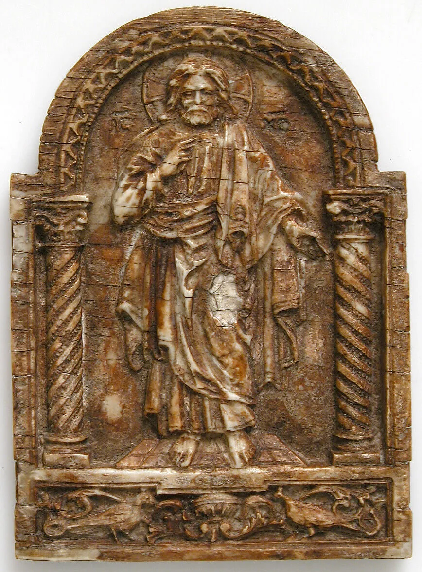 Panel with Christ Teaching — Unknown