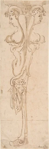 Architectural detail with Female Figures
