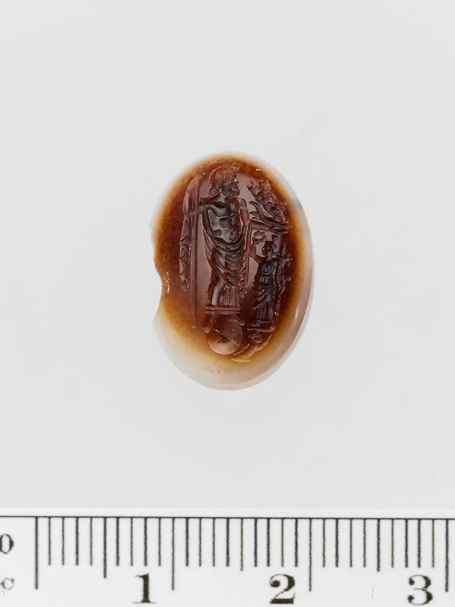 Sardonyx ring stone — Unknown